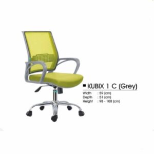 Kursi Decco Kubix 1 C Grey