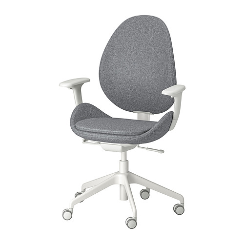 Kursi Ikea HATTEFJÄLL Abu-abu