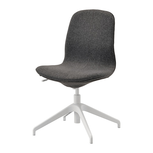 Kursi Ikea LÅNGFJÄLL Abu-abu Putih