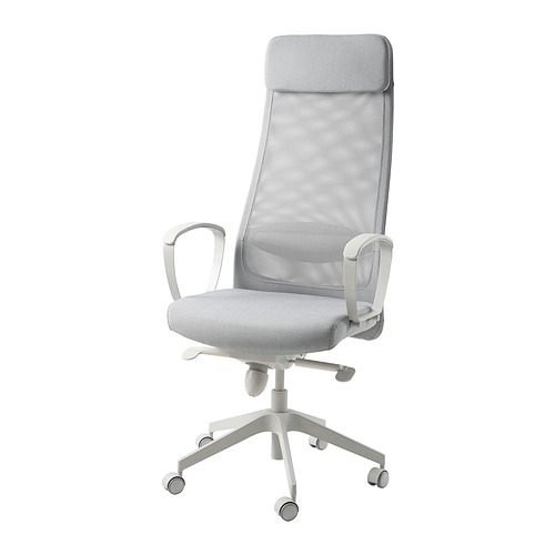 Kursi Ikea Markus Abu-abu