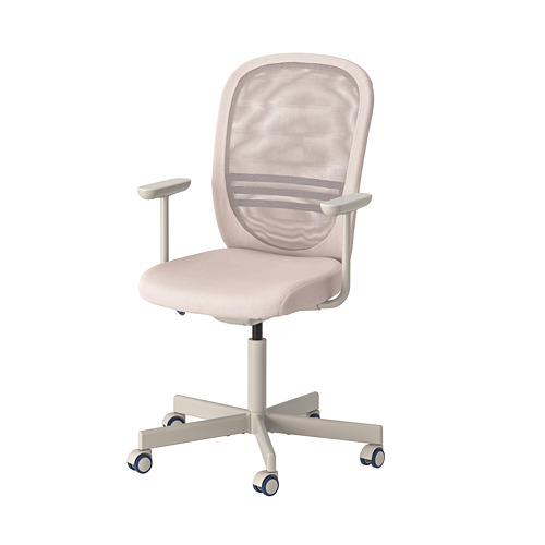 Kursi Kantor Ikea Flintan-Pink