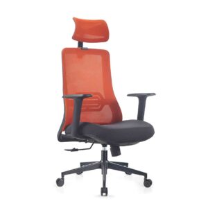 Kursi Officescale HADID HIGHBACK GREY ORANGE