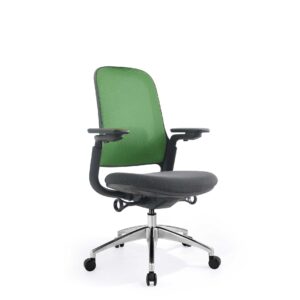 Kursi Officescale Senna MidBack Grey Green