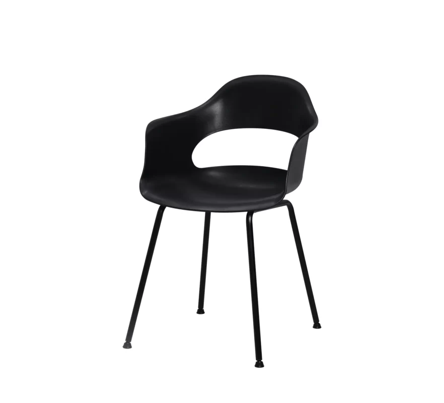 Kursi Olymplast Avanty Rangka C-Hitam