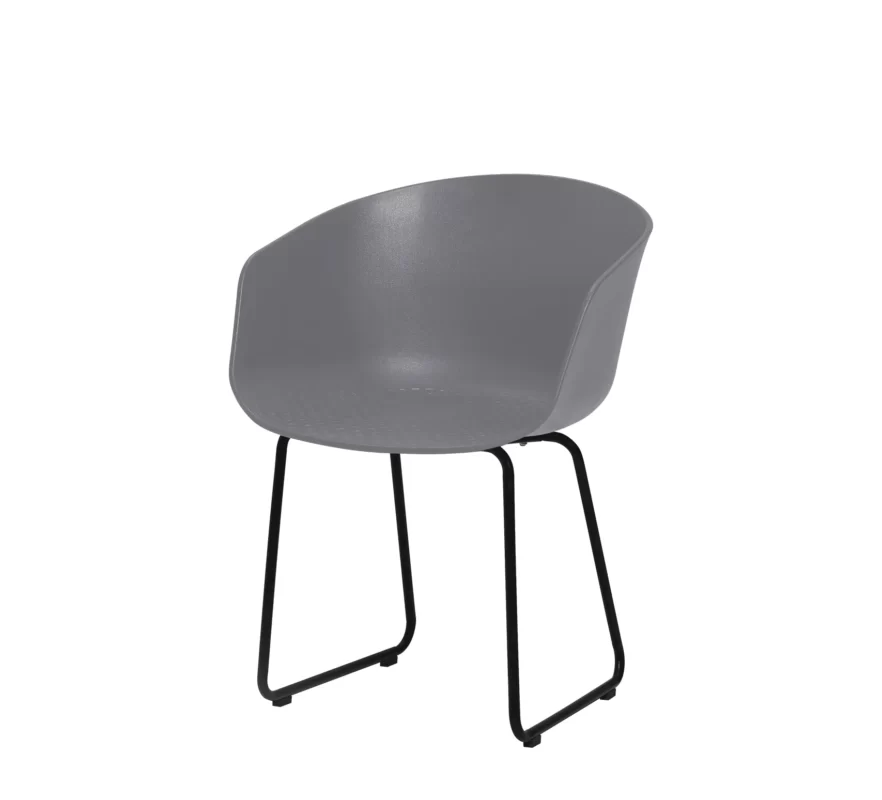 Kursi Olymplast Buble Rangka A-Abu