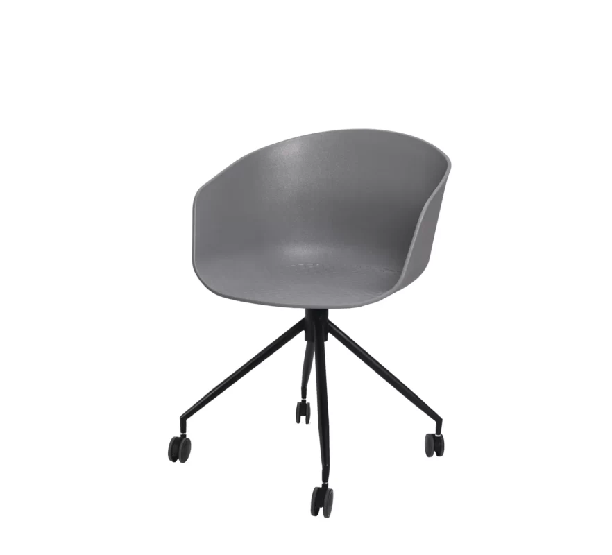 Kursi Olymplast Buble Rangka B-Abu