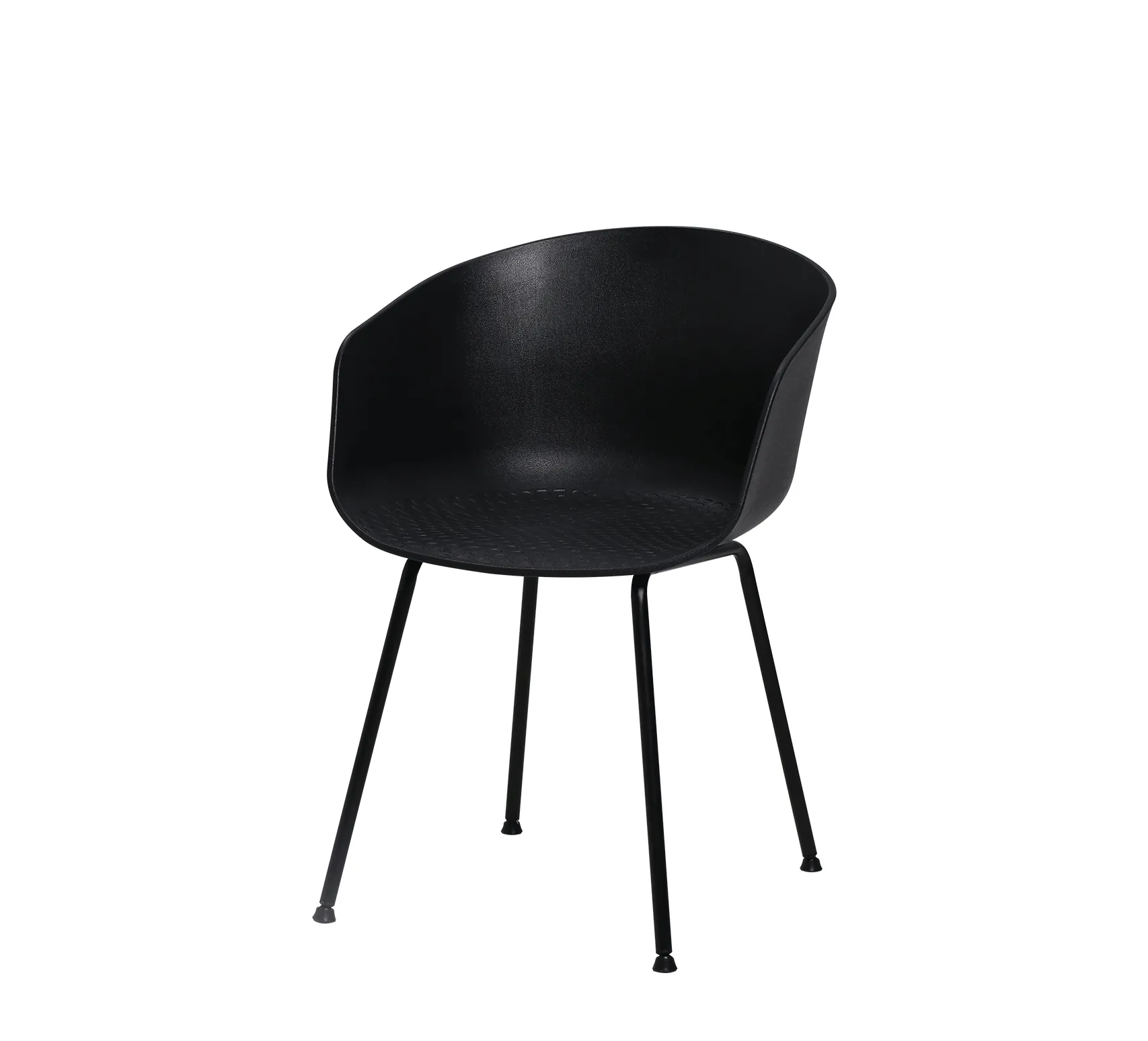 Kursi Olymplast Buble Rangka C-Hitam