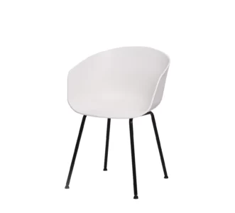 Kursi Olymplast Buble Rangka C-Putih