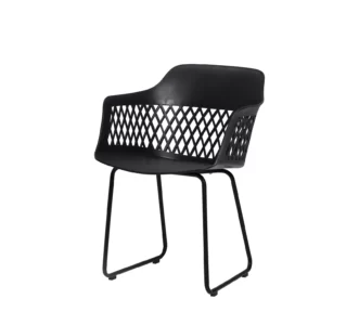 Kursi Olymplast Netta Rangka A-Hitam