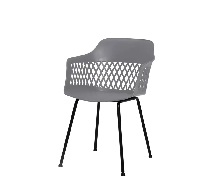 Kursi Olymplast Netta Rangka C-Abu