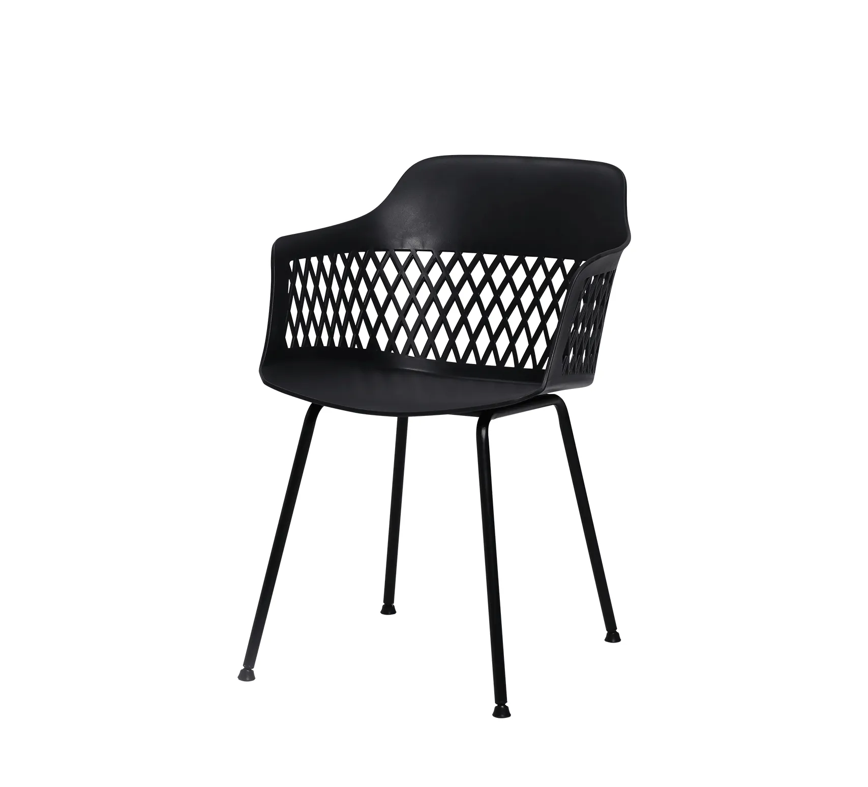Kursi Olymplast Netta Rangka C-Hitam
