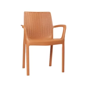 Kursi Plastik Olymplast OL 502R-Coklat Muda