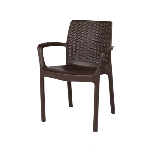 Kursi Plastik Olymplast OL 502R-Coklat Tua