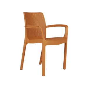 Kursi Plastik Olymplast OL 502RR-Coklat Muda