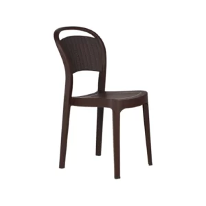 Kursi Plastik Olymplast OL 209 J-Coklat Tua