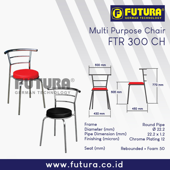 Kursi Susun Futura FTR 300 CH