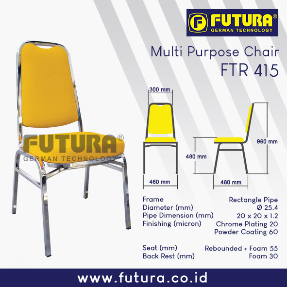 Kursi Susun Futura FTR 415