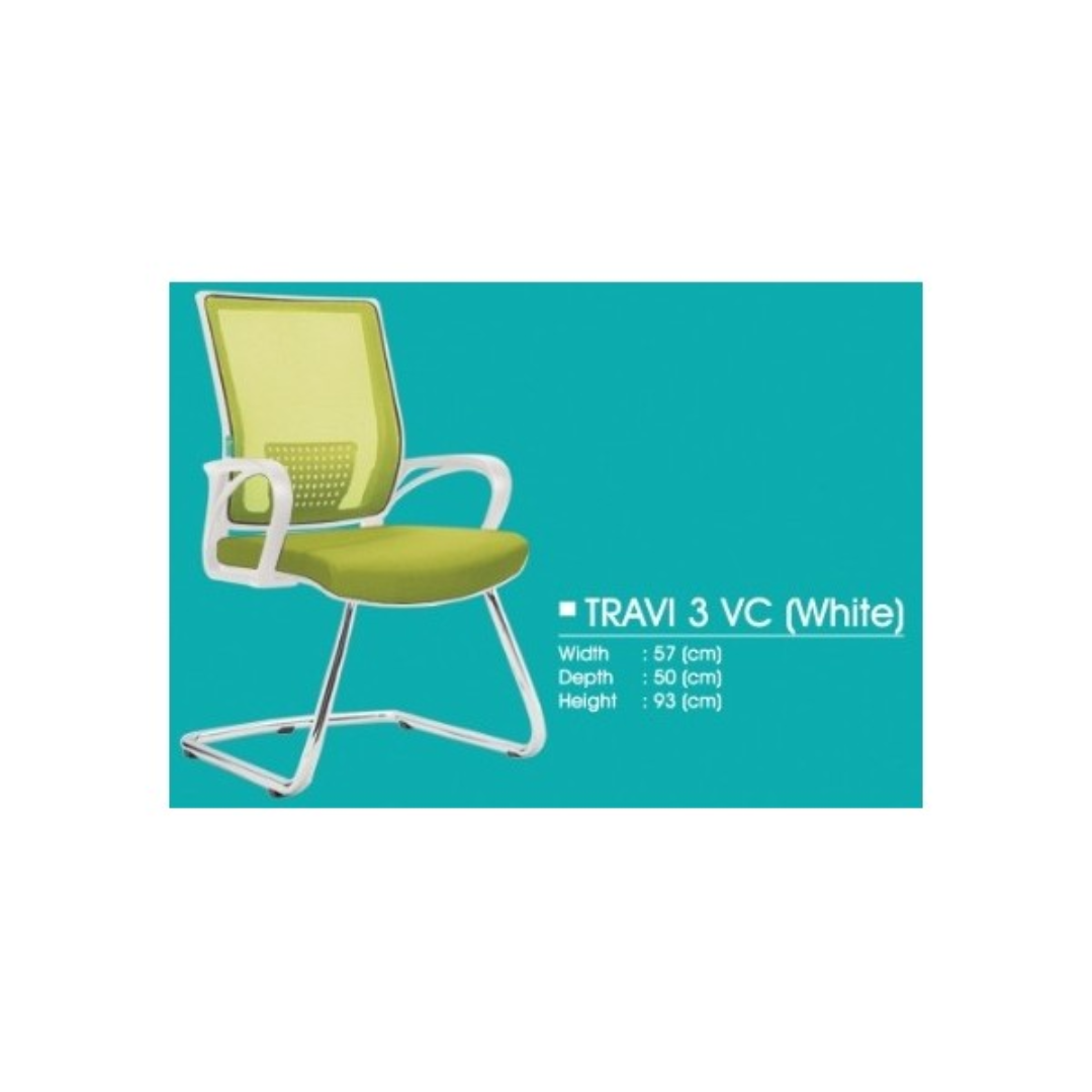 Kursi Decco Travi 3 VC White