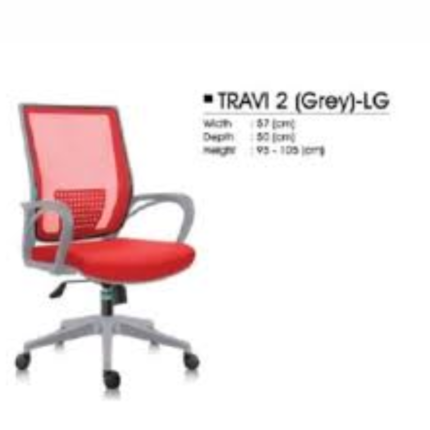 Kursi Decco Travi 2 Grey LG