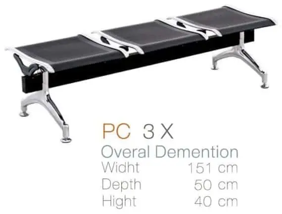 Kursi Tunggu Inviti Type PC 3 X