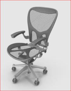 Custom Kursi Kantor Jaring Modern