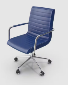 Custom Kursi Kantor Manager Blue
