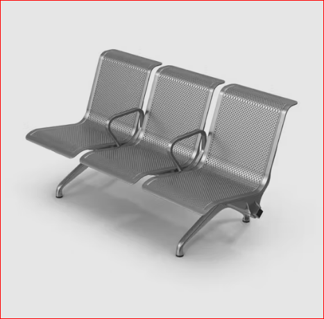 Custom Kursi Tunggu Stainless