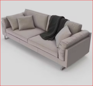Custom Sofa Panjang Biasa