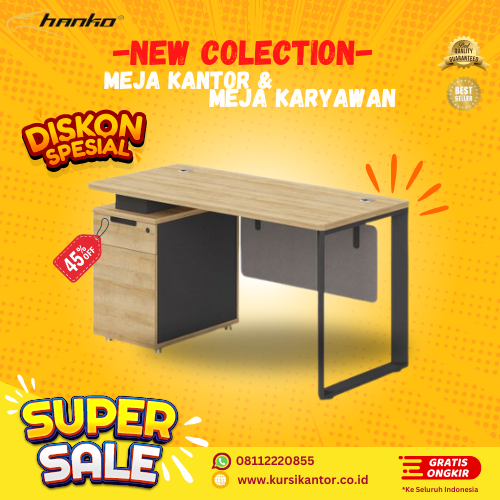 CUSTOM MEJA KARYAWAN MURAH