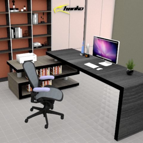 Meja Kantor Sudut