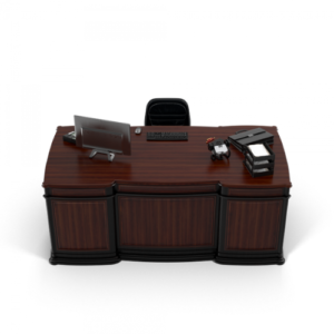 Custom Meja Direktur Kayu Minimalis