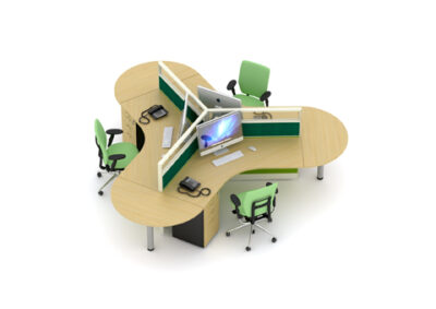 Meja Partisi Uno Konfigurasi 24 A