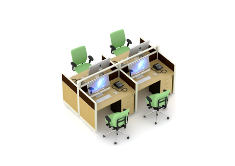 Meja Partisi Uno Konfigurasi 25 A