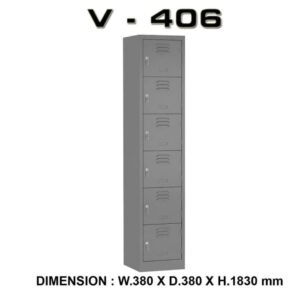 Locker 6 Pintu VIP V-406