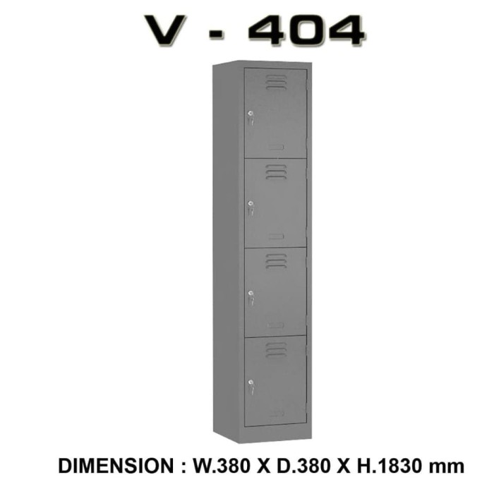 Locker 4 Pintu VIP V-404