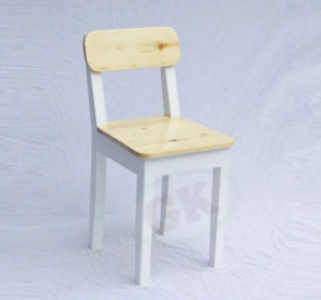 Kursi Belajar Kayu 
