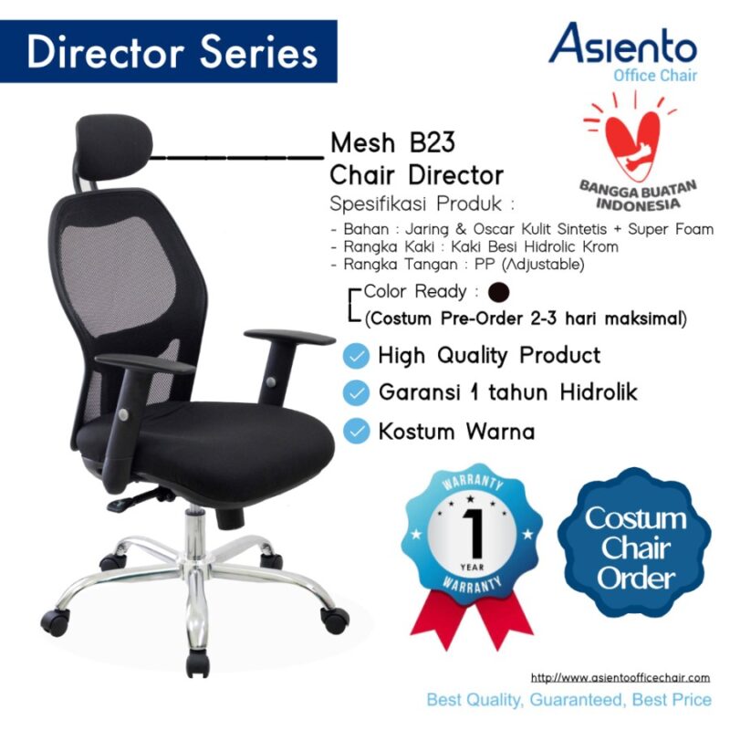 Kursi Kantor Kinako B23 CR