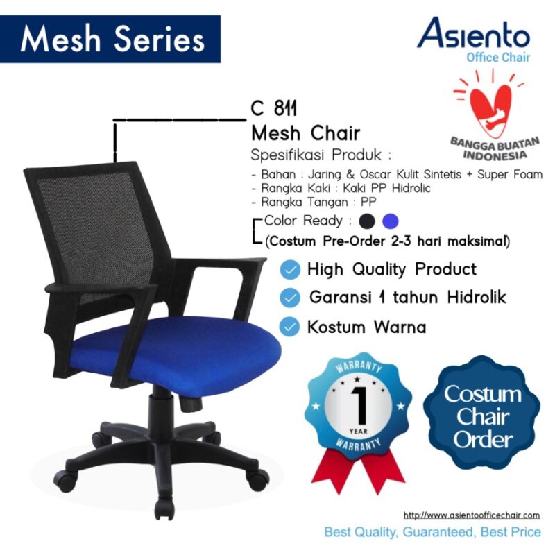 Kursi Kantor Kinako C 811