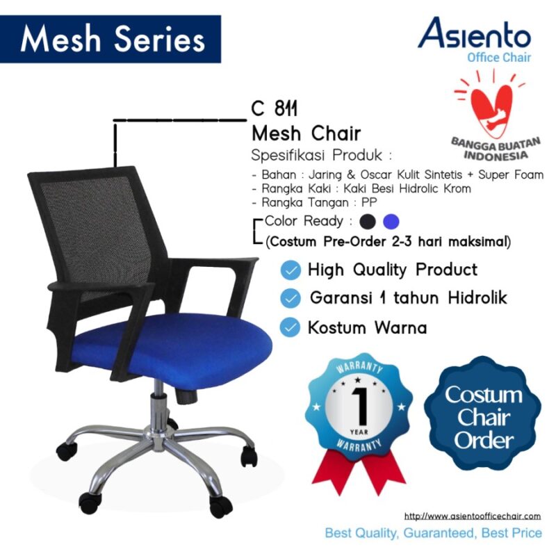 Kursi Kantor Kinako C 811 CR