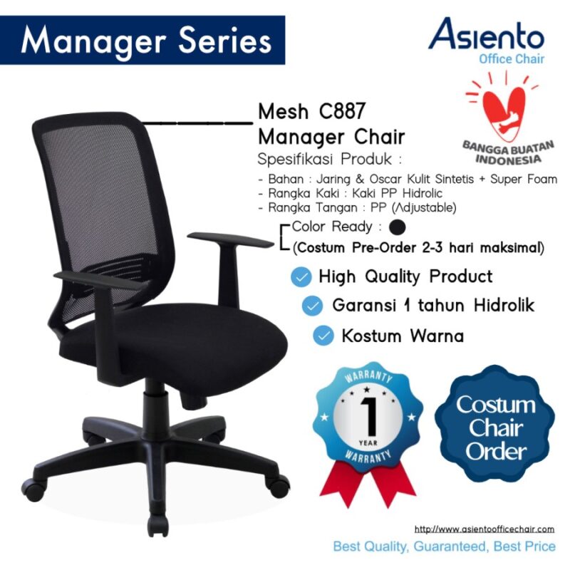 Kursi Kantor Kinako C887