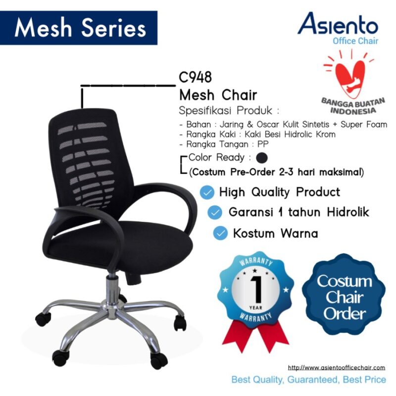 Kursi Kantor Kinako C948 CR