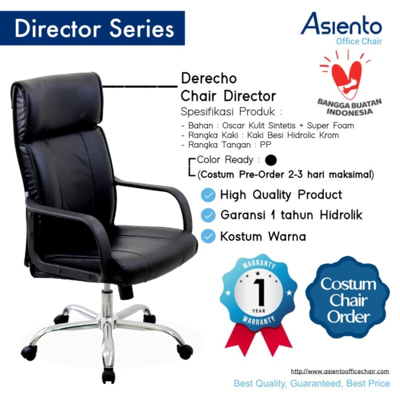Kursi Kantor Kinako Derecho CR