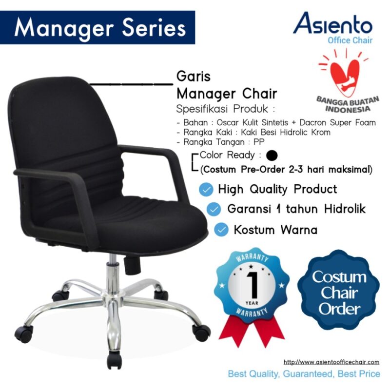 Kursi Kantor Kinako Garis CR