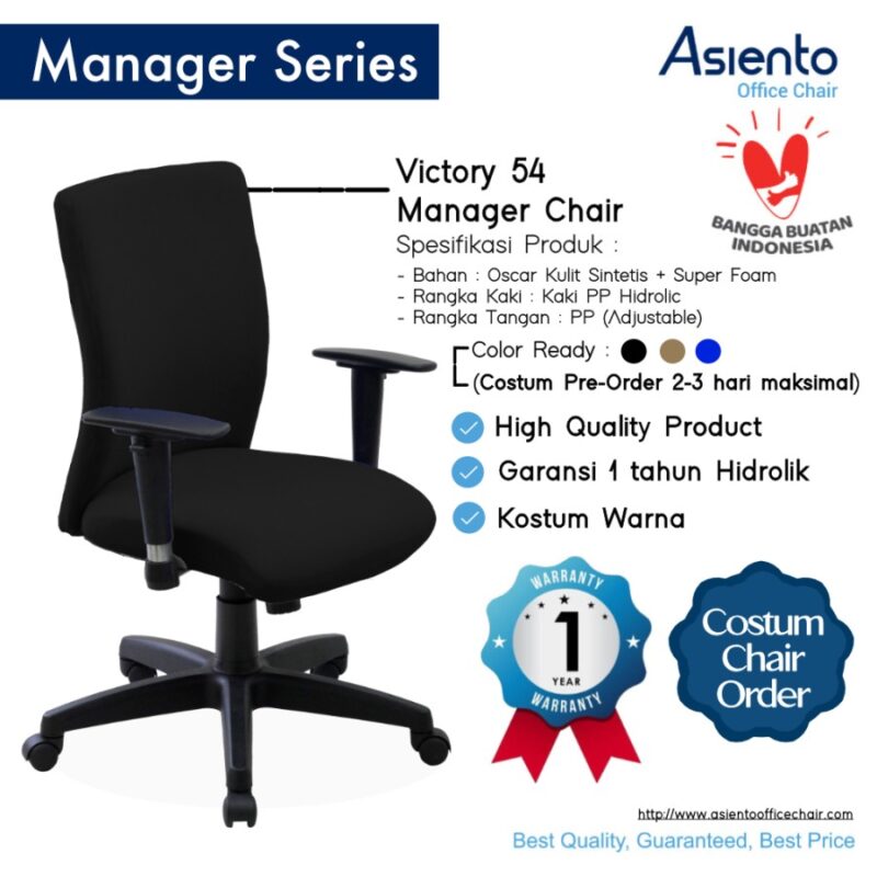 Kursi Kantor Kinako Victory 54