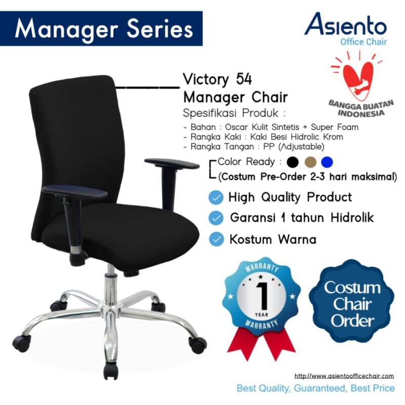 Kursi Kantor Kinako Victory 54 CR
