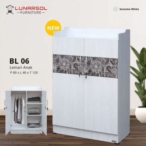 Lemari Pakaian Lunarsol BL 06
