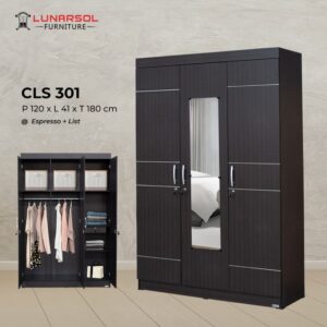 Lemari Pakaian Lunarsol CSL 301