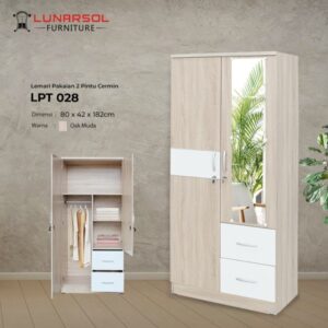 Lemari Pakaian Lunarsol LPT 028