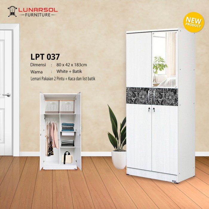 Lemari Pakaian Lunarsol LPT 037