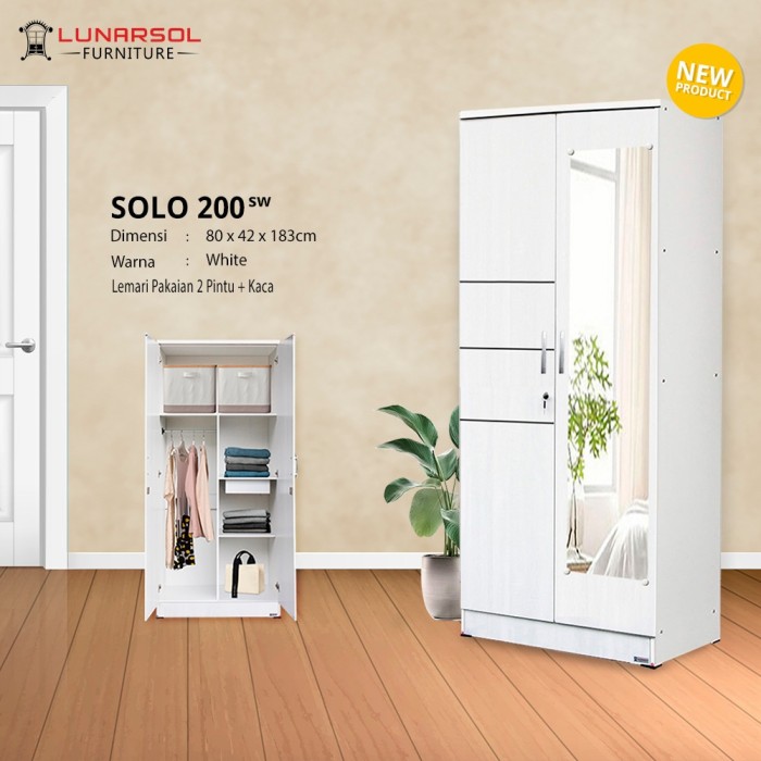 Lemari Pakaian Lunarsol Solo 200
